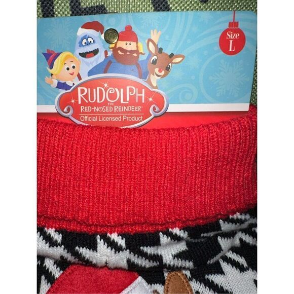 Christmas Rudolph reindeer Dog Sweater size Large NWT - Picture 3 of 7